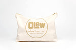 Load image into Gallery viewer, Olew Organic Cotton Toiletry Bag
