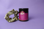 Cargar imagen en el visor de la galería, Olew Curl Cream + NEW Satin Scrunchie Gift Set
