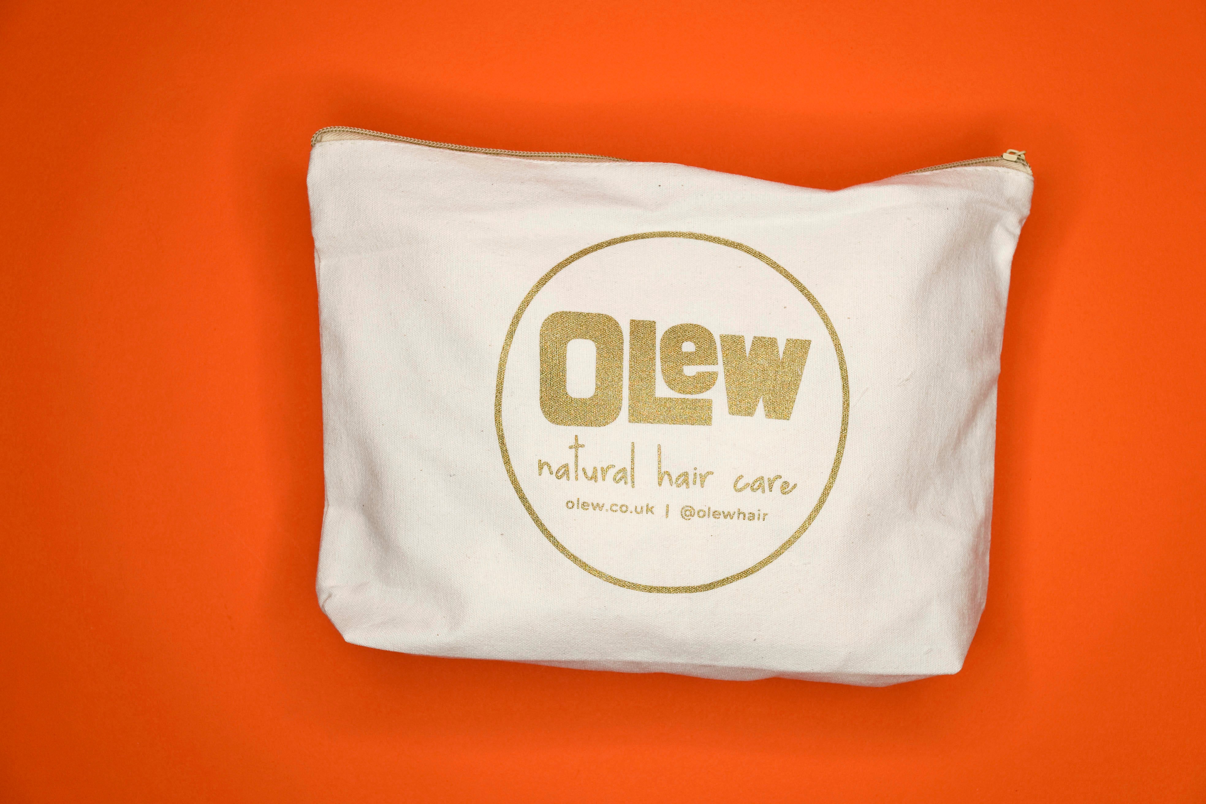Olew Organic Cotton Toiletry Bag